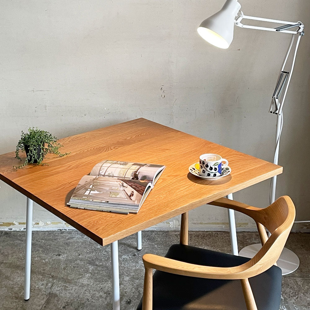 【自由が丘店】イデー IDEE マタン MATIN ダイニングテーブル オーク無垢材 スチールレッグ ナチュラル W90cm 澁谷一星 ナチュラルデザイン 買取させていただきました。