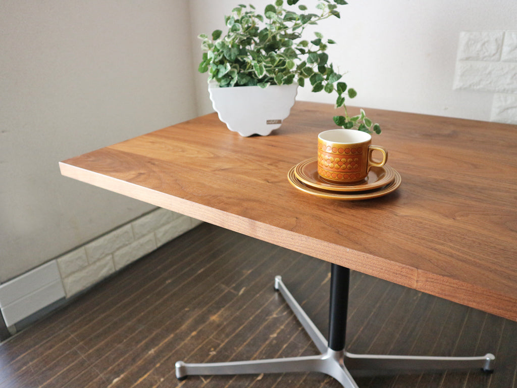 グリニッチ greeniche ウォールナット 天板 オリジナル スタンダード カフェテーブル Xレッグ w90  買い取りしました。