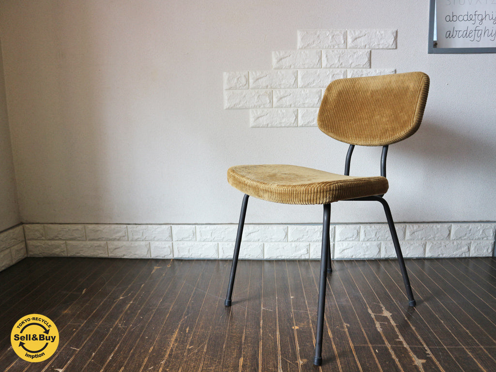 トラックファニチャー TRUCK FURNITURE SUTTO DINING CHAIR ダイニングチェア コーデュロイ×スチールフレーム  買い取りしました。