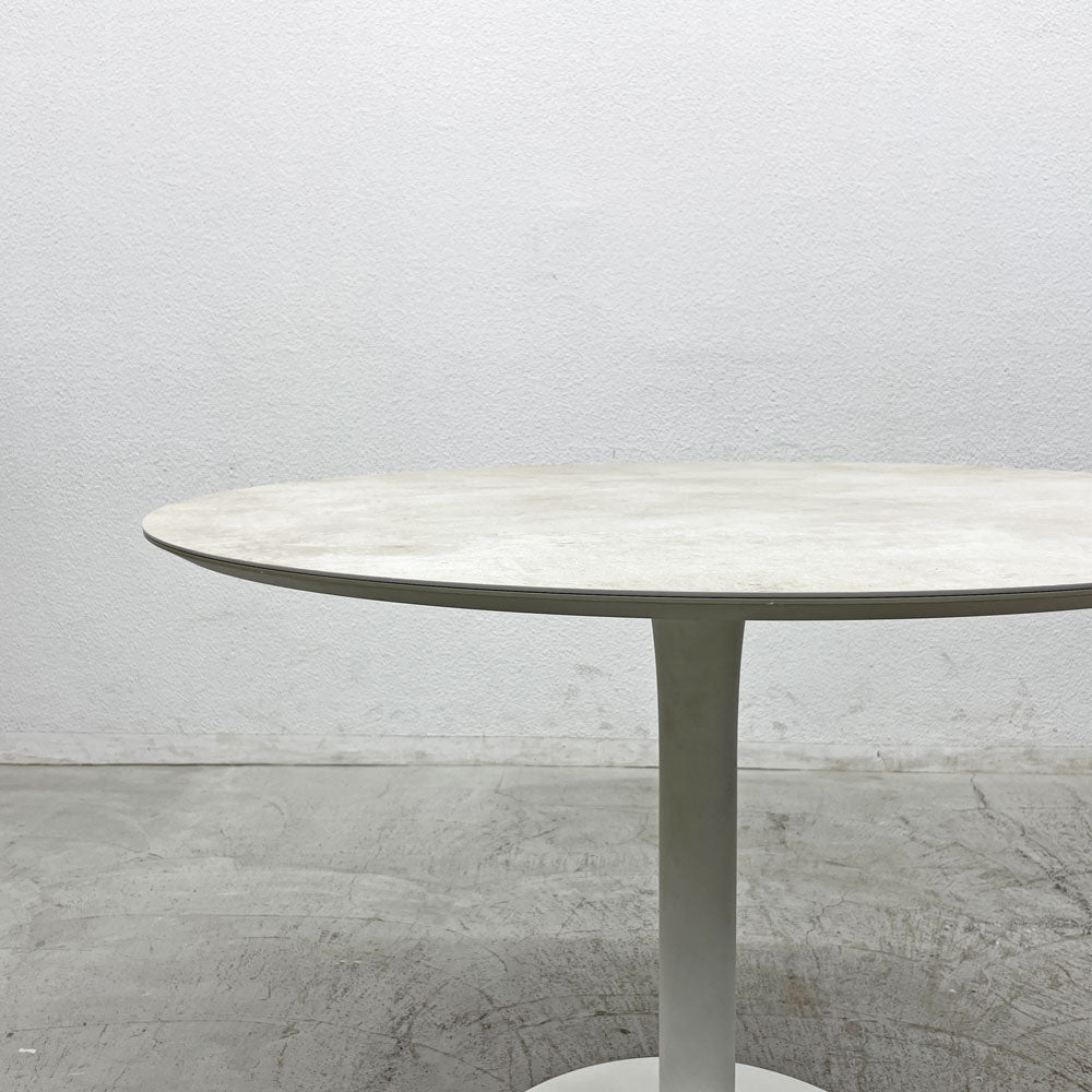 【登戸BASE店】ボーコンセプト BoConcept ニューヨーク New York ダイニングテーブル ラウンド Φ99.5cm アッシュセラミック天板 モダンデザイン 買取させていただきました。