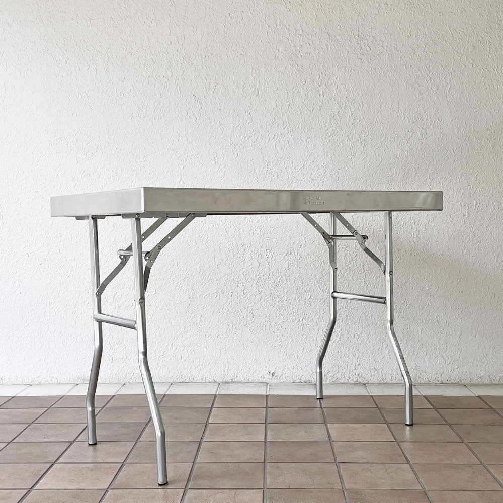 ピットパル PIT PAL アルミ ワークテーブル ALUMINIUM WORK TABLE Sサイズ ワークデスク w106cm インダストリアル パシフィックファニチャーサービス取扱　～無限の可能性ワークテーブル～