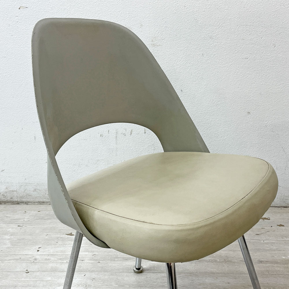 【祖師ヶ谷大蔵店】ノル Knoll エーロ・サーリネン Eero Saarinen エグゼクティヴ #72 サイドチェア FRPシェル PVCシート メタルベース 50-60's ビンテージ 買取させていただきました。