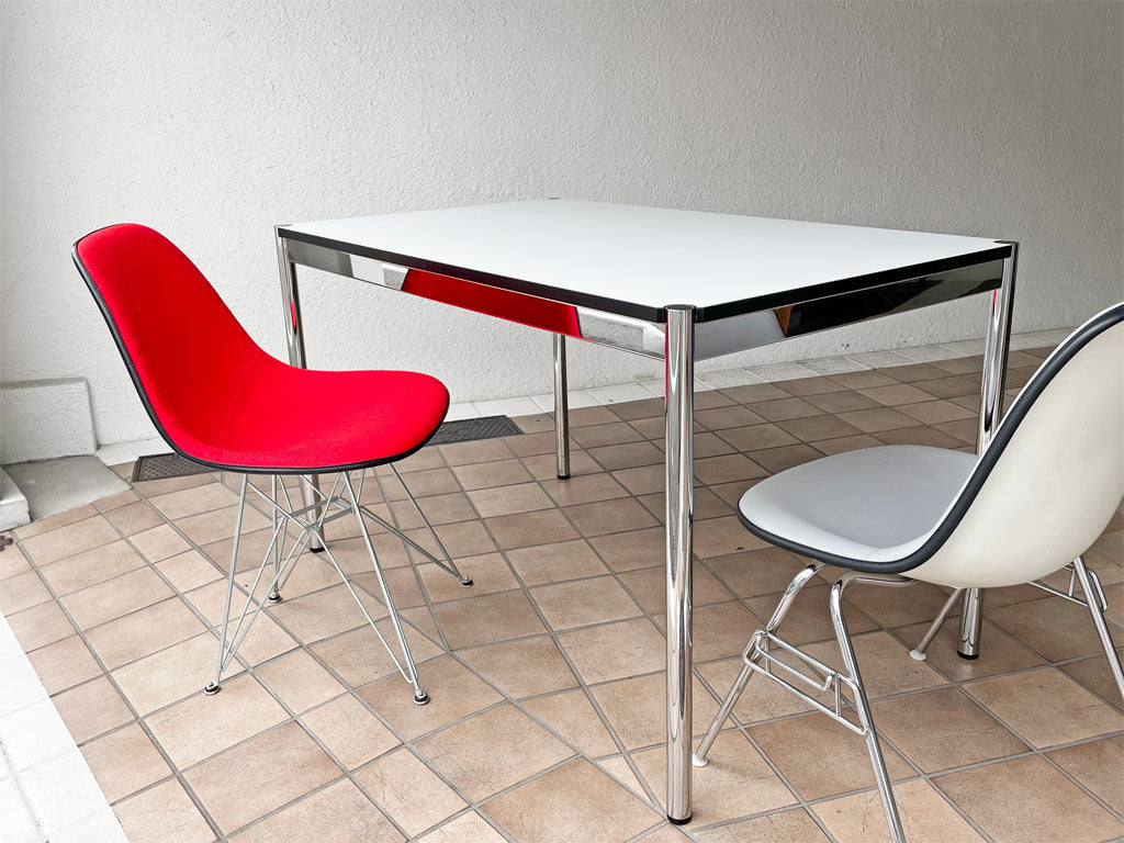 USMハラー USM Haller モジュラーファニチャー Modular Furniture ハラーテーブル W125 ホワイトラミネート天板 ～ テーブルを極めたテーブル ～