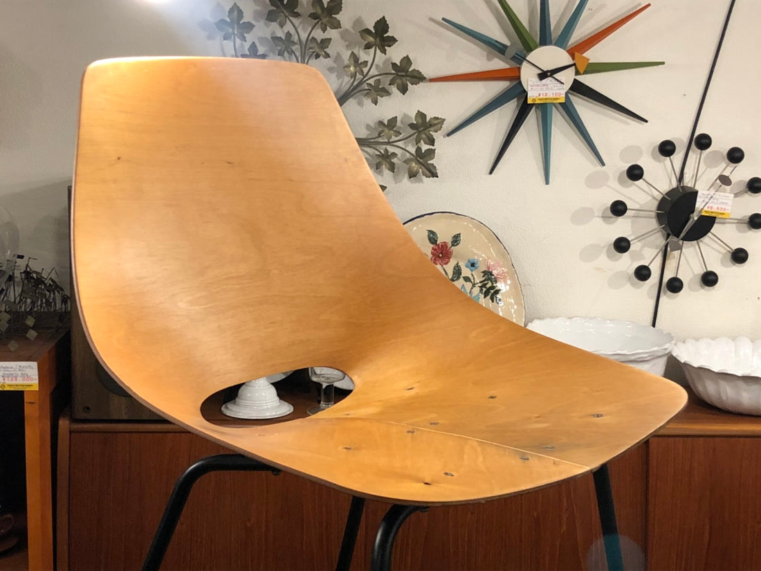 シュタイナー Steiner トノーチェア Tonneau Chair ピエール・ガーリッシュ Pierre Guarich プライウッド ～フランスで最初に生まれた曲木椅子。～