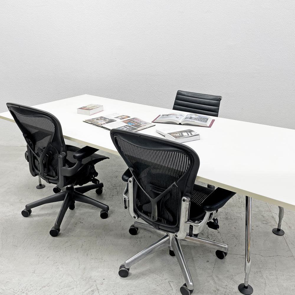 ヴィトラ vitra アドホック Ad Hoc ワーキングデスク ミーティングテーブル ダイニングテーブル W240cm アントニオ・チッテリオ モダンデザイン ～ オフィス空間に取り入れたい、高いインテリア性～