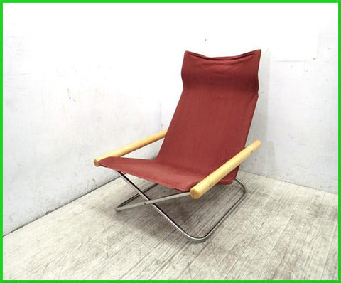 深みのある暖かさを感じる色合いもいい～ロングライフデザイン 新居 猛 Ny ChairX ニーチェア エックス【買取と販売とレンタルのお店】