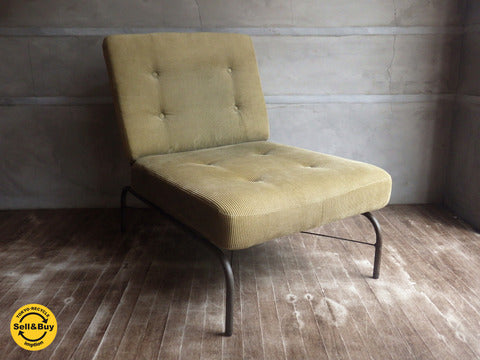 ア デペシュ a.depeche コリル coryre 1人掛け ソファ ～ 無骨なアイアンフレームとコーデュロイの組み合わせが絶妙！【買取と販売とレンタルのお店】