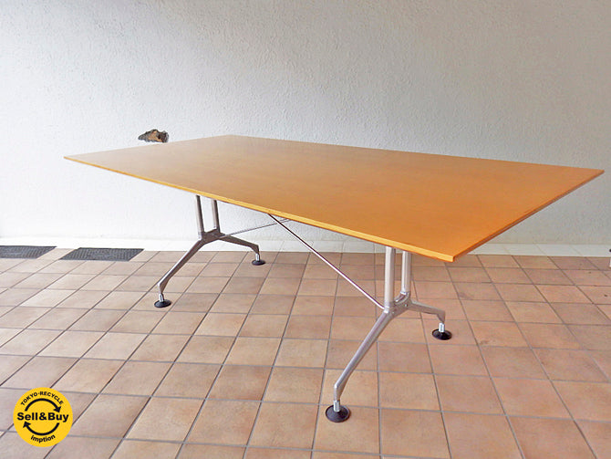 ヴィトラ vitra スパティオ SPATIO ミーティングテーブル   ～イタリアデザイン界の巨匠・アントニオ・チッテリオが手掛けた機能美デザイン～ 【 買取と販売とレンタルのお店 】