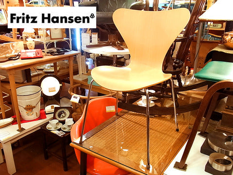 木の表情が持つ美しさ～Fritz Hansen "セブンチェア" ビーチ材 アルネ・ヤコブセン【買取＆販売＆レンタル】