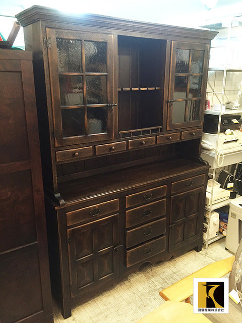 飛騨産業 キツツキ PROVINCIAL プロヴィンシャル カップボード ～ 作り手の拘りと優しさの感じられる人間味溢れる家具。【買取と販売とレンタルのお店】
