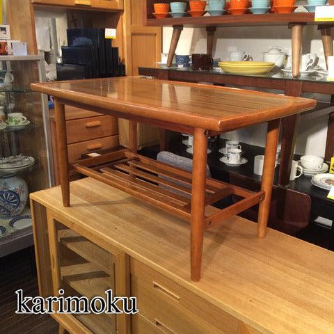karimoku オールドカリモク　カフェテーブル　デコラトップ ～ 時を超えても愛される理由がある【買取と販売とレンタルのお店】