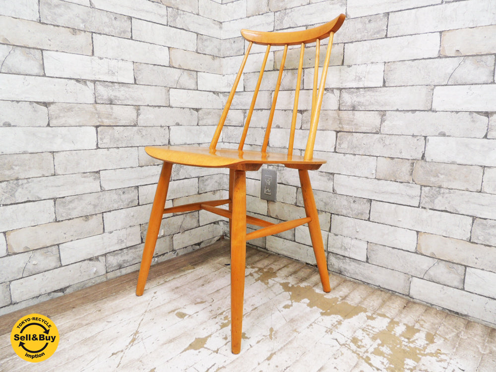 アスコ ASKO ファネットチェア Fanett Chair イルマリ・タピオヴァーラ Ilmari Tapiovaara フィンランド 北欧ビンテージ 中古品 買い取りしました。