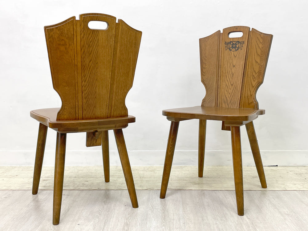 カリモク Karimoku ルスティック RUSTIC ダイニングチェア オーク無垢材 ビンテージ オールドカリモク 中古品 買い取りしました。