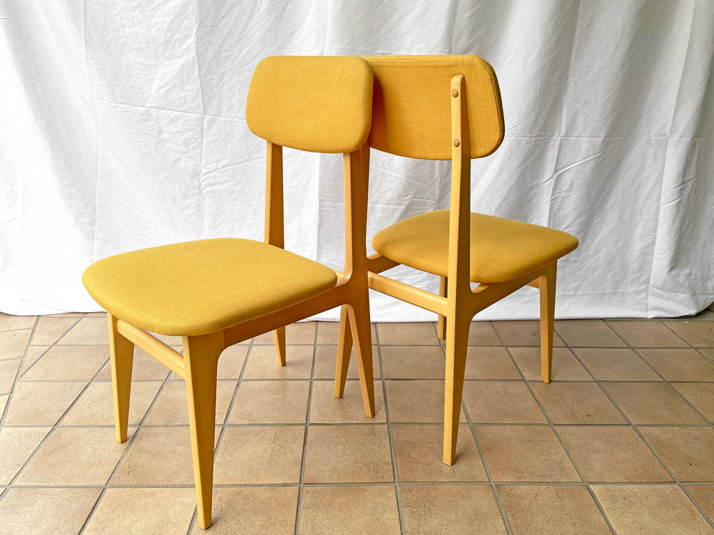 イデー IDEE ルーミス LOOMIS ダイニングチェア ビーチ材 ナチュラルスタイル 北欧スタイル イエロー 受注生産品 定価 37400円 中古品 買い取りしました。
