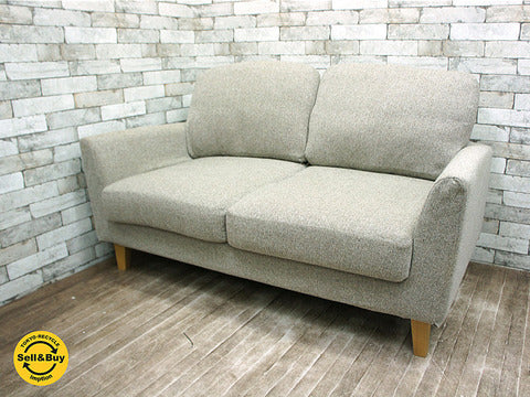 モモナチュラル momonatural フォノ PHONO 2人掛けソファ カバーリング  ～シンプルデザインの中に、座る人の事を考えた細かな気遣いが出来るソファ【買取と販売とレンタルのお店】