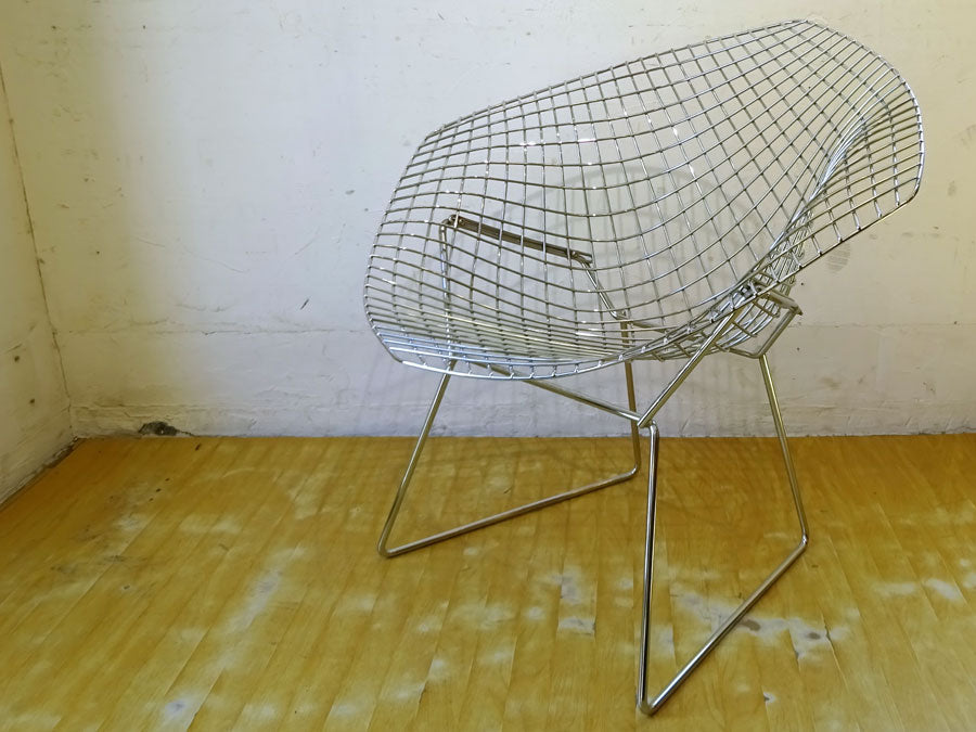 ノル Knoll ダイアモンドチェア Diamond Chair ハリー ベルトイア Harry Bertoia フルカバーリング ～ もはやイスを超越した美を持つ名作チェア