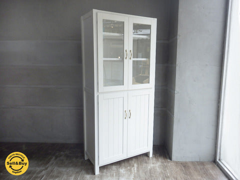 モモナチュラル MOMO Natural シエル CIELE 食器棚 カップボード キャビネット  ～ 可愛いフレンチスタイル♪【買取と販売とレンタルのお店】