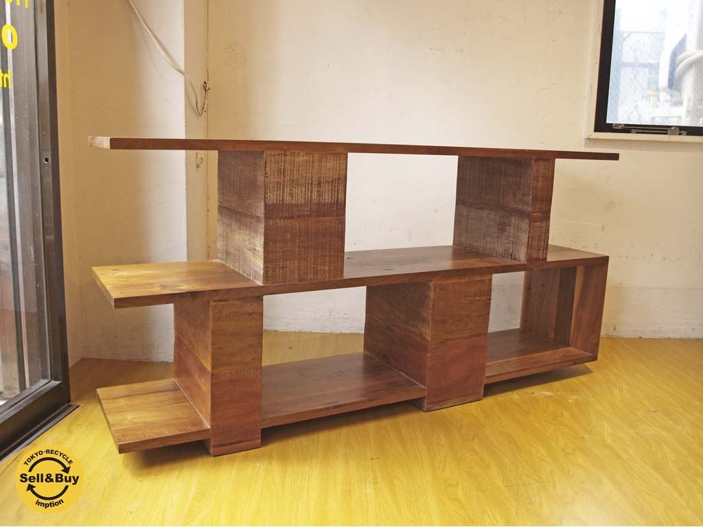 ビーナ bina ジンジャーコンソールテーブル GINGER CONSOLE TABLE シェルフ  ペローバウッド ウォールナット アスプルンド取扱 中古品 買い取りしました。