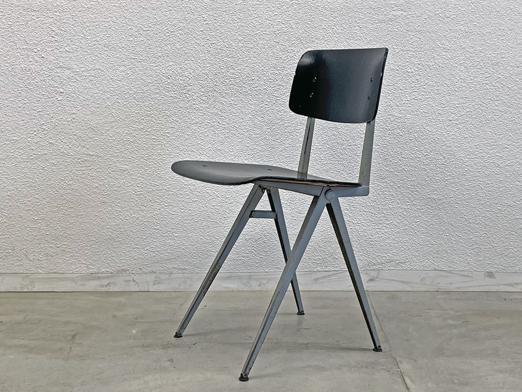 マルコ MARKO VEEDAM ビンテージ コンパスチェア Vintage compas chair インダストリアル ～ソリッドな家具デザインがオランダ家具の特徴