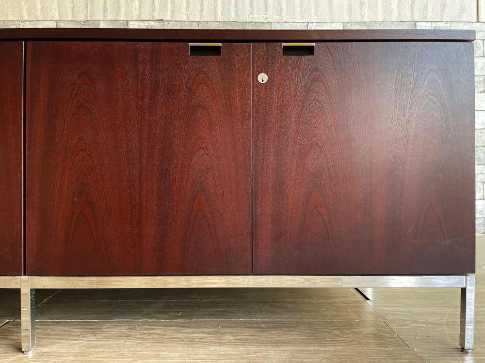 ノル Knoll クレデンザ Credenza 4 Position フローレンス ノール Florence Knoll デザイン サイドボード キャビネットマホガニー 〜Less is more〜