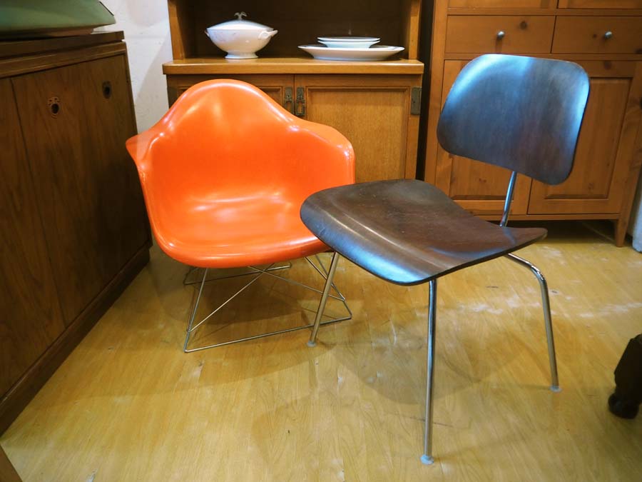 ハーマンミラー Herman Miller DCM ダイニングチェア プライウッド メタルレッグ 現行 ミッドセンチュリー C&Rイームズ ～ 20世紀のベストデザインと謳われた名作