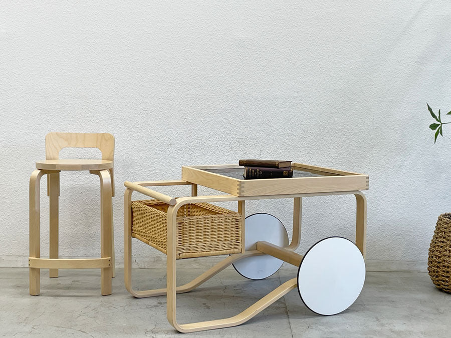 アルテック artek ティートロリー900 TEA TROLLEY 900 アルヴァ・アアルト Alvar Aalto ～ フィンランドの美しい木材と優れたデザイン