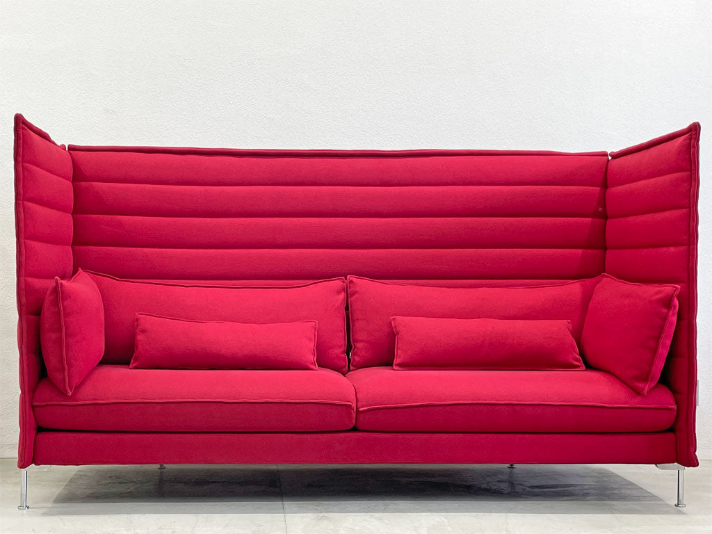 ヴィトラ vitra アルコーヴ ソファ ハイバック Alcove Sofa Highback 3シーター ソファ チェア ～ 現在人気のデザイナーによる先見の明を感じるソファ