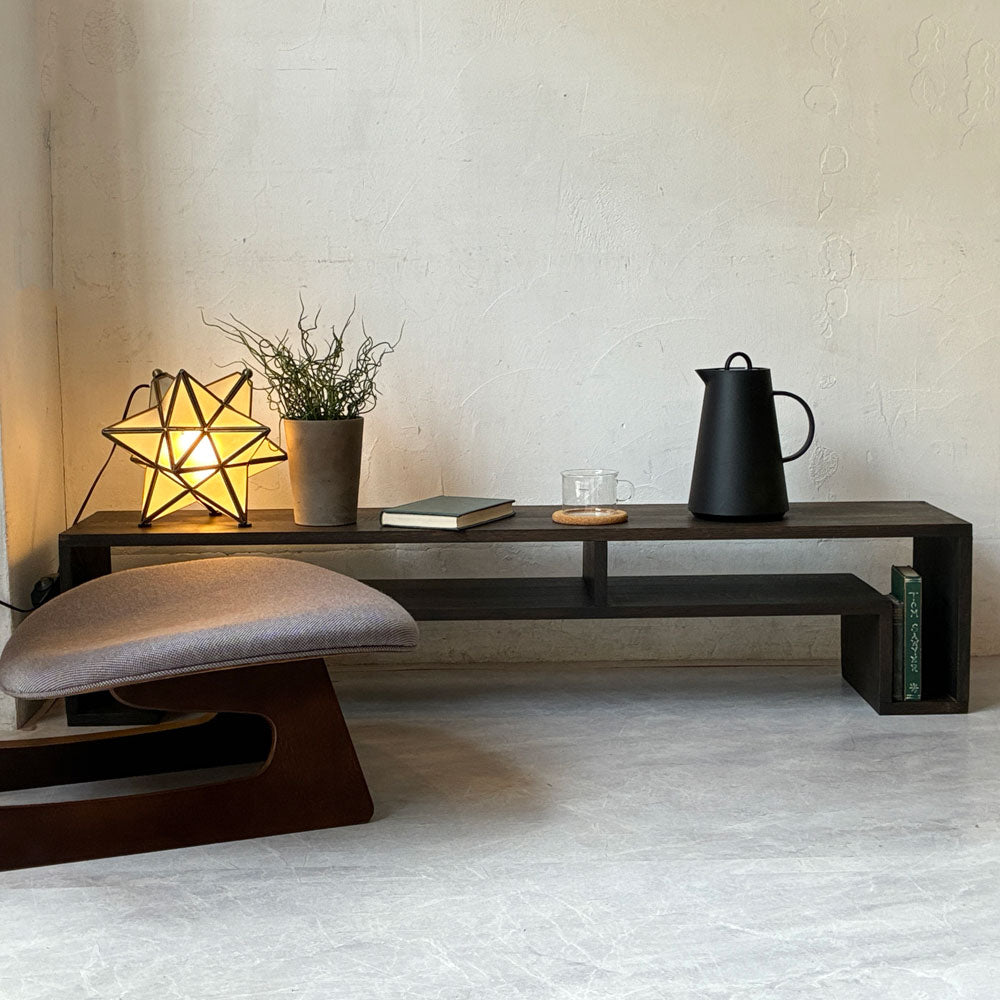 【下北沢店】 アボード abode ショージ SHOJI オケージョナルテーブル ラージ Occasional Table Large ローテーブル AVボード W140cm 買取させていただきました。