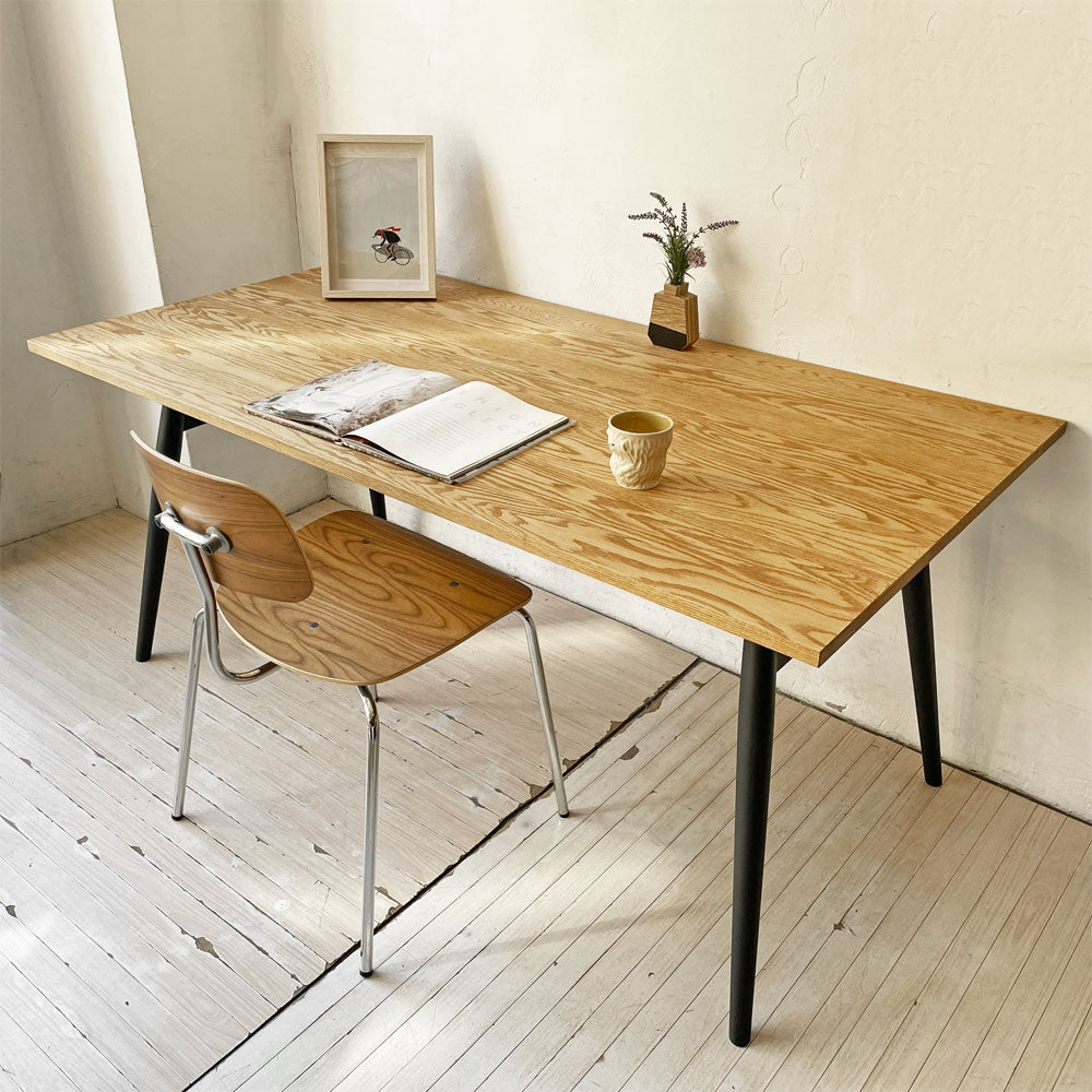 【下北沢店】モモナチュラル MOMO Natural ダイニングテーブル RUSTIC TOP + ISO WOOD OAK LEG オーク材 W150cm 参考定価￥84,000～ 買取させていただきました。
