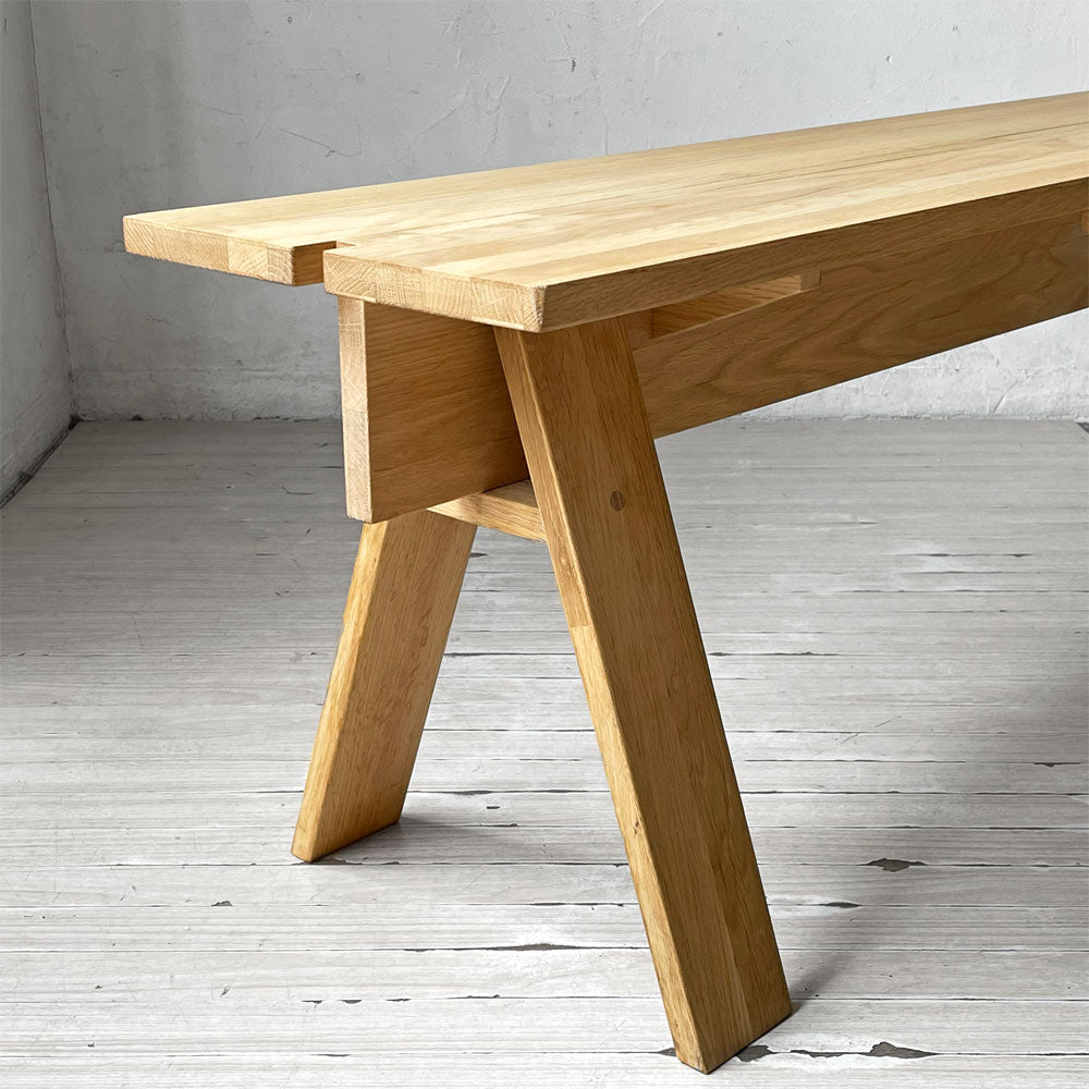 石巻工房 Ishinomaki Laboratory ベンチ by カリモク ISHINOMAKI BENCH by Karimoku 芦沢啓治～名作の成り立ち