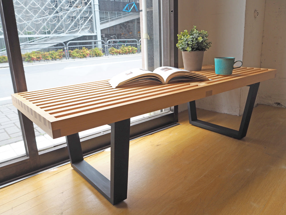 ハーマンミラー Herman Miller ネルソンプラットフォームベンチ メープル材 Nelson Platform Bench ジョージ・ネルソン 定価：201,300円 買い取りしました。