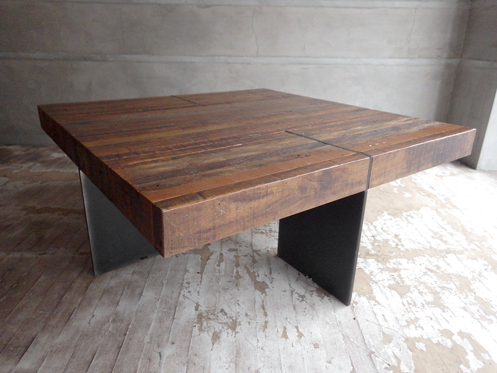 ビーナ bina アレック コーヒーテーブル ALEC COFFEE TABLE 廃材 スクラップウッド インダストリアルデザイン アスプルンド取扱い 廃盤 定価165,000円 中古品 買い取りしました。