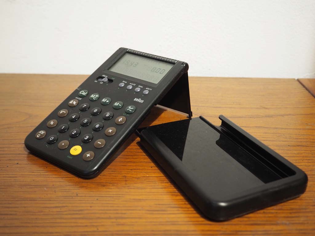 ブラウン BRAUN カリキュレーター ET88 Type4788 オリジナルデザイン ドイツ 電卓 計算機 ワールドタイム時計 ジャンク 中古品 買い取りしました。