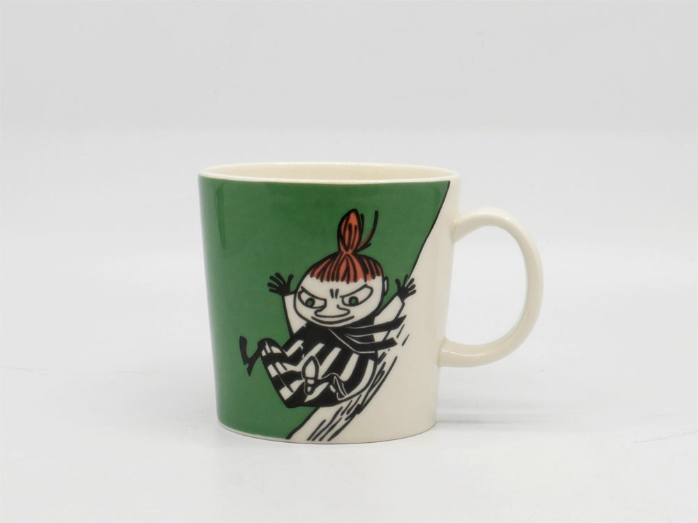 アラビア ARABIA ムーミン Moomin マグカップ スライディングミィ グリーン 2007年 廃番 フィンランド 北欧食器 中古品 買い取りしました。