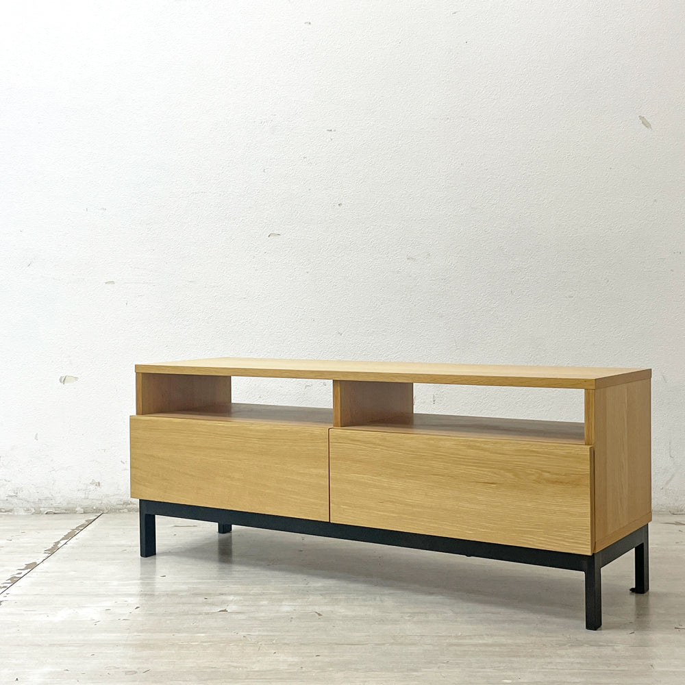 【祖師ヶ谷大蔵店】ウニコ unico ホクストン HOXTON AVボード W120 TVボード オーク材 アイアン ナチュラル 買取させていただきました。