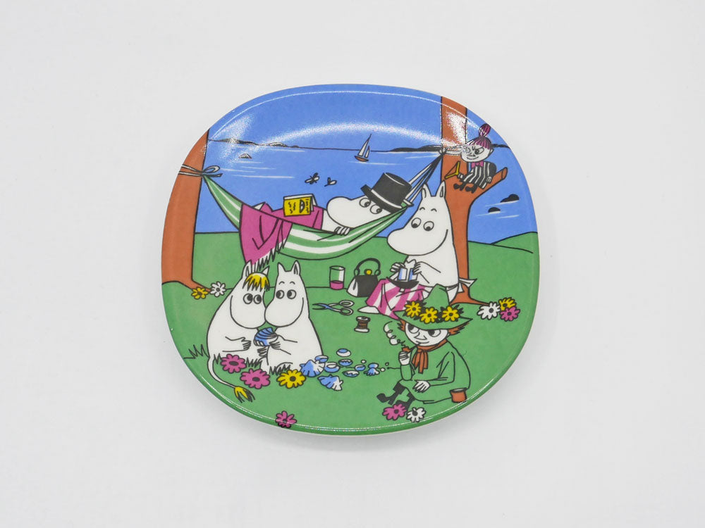 アラビア ARABIA ムーミン Moomin ハッピートゥギャザー Happy Together プレート 飾り皿 1995-2005 廃番 フィンランド 北欧食器 中古品 買い取りしました。