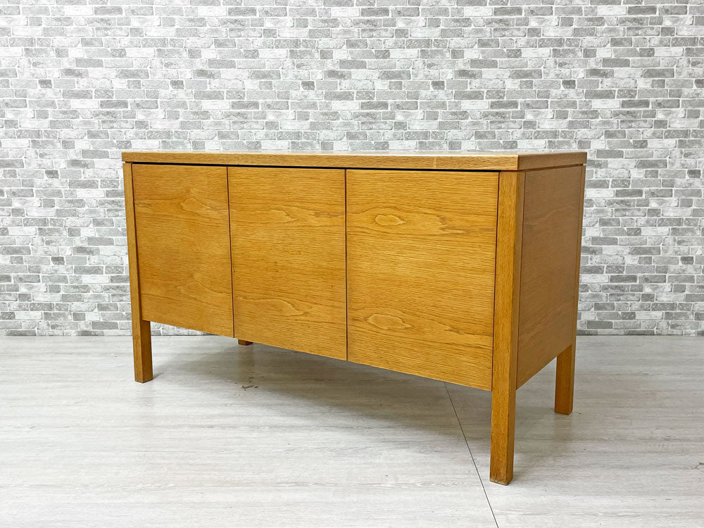 天童木工 TENDO サイドボード キャビネット 収納棚 ナラ材 ナチュラル W120cm 北欧スタイル 廃番 中古品 買い取りしました。