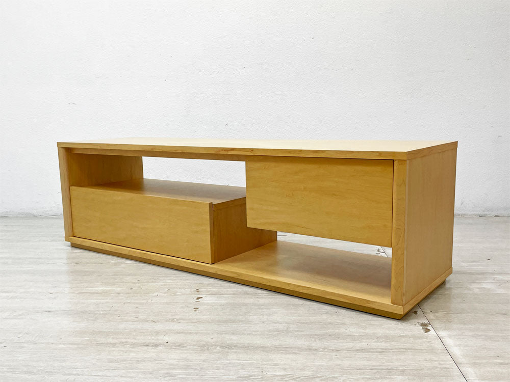 イデー IDEE コントゥール CONTOUR テレビキャビネット AVボード メープル ナチュラル 定価￥159,000- 中古品 買い取りしました。