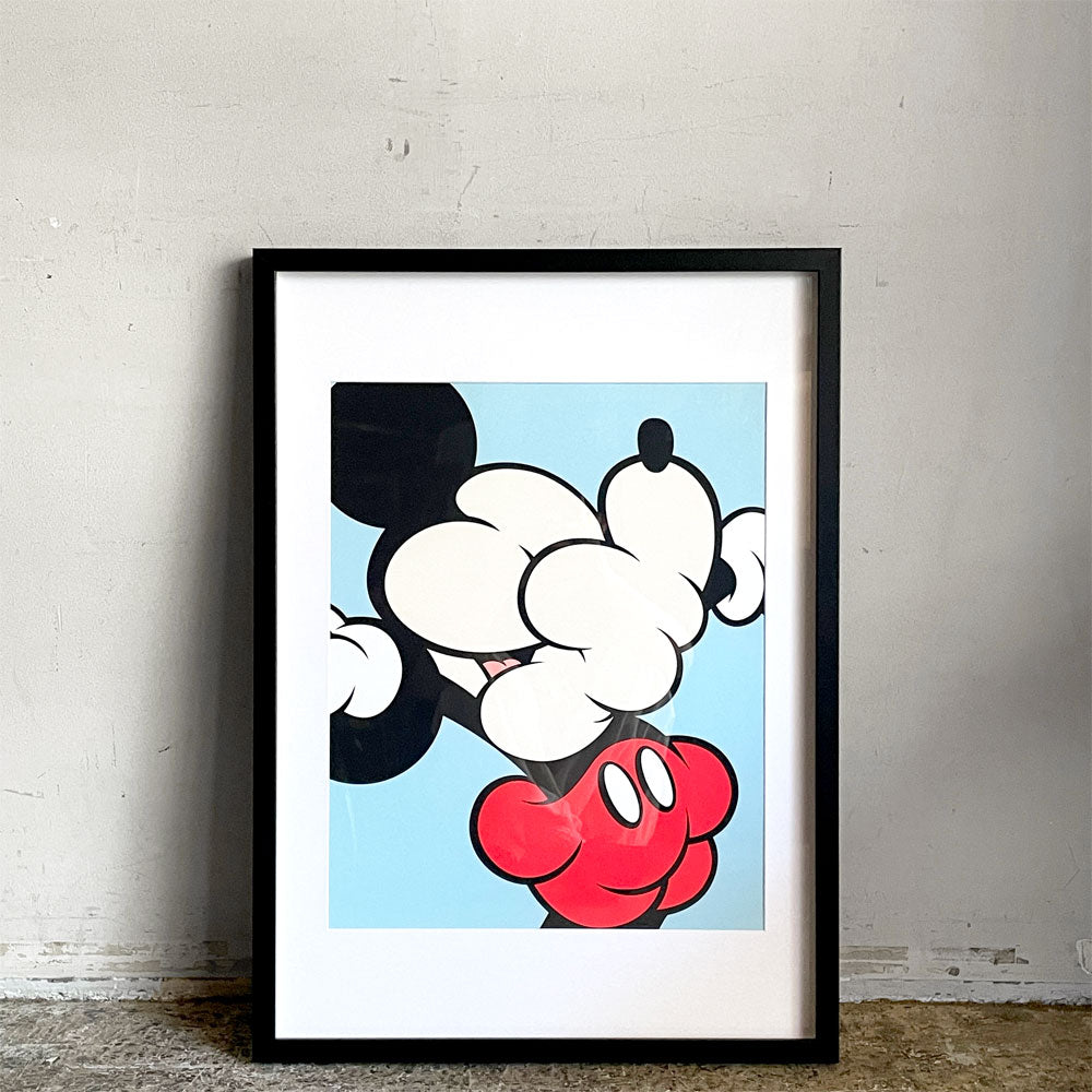 【自由が丘店】コブッシャー KOBUSHER マウジーシック MOUSEY MICK エディション75 サイン 作品証明書あり 額装品 フィリピン 買取させていただきました。