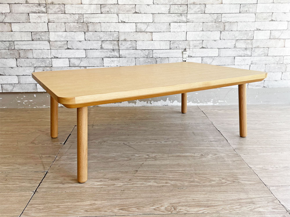 無印良品 MUJI 長方形こたつ ローテーブル タモ材 丸脚 フラットヒーター 中古品 買い取りしました。