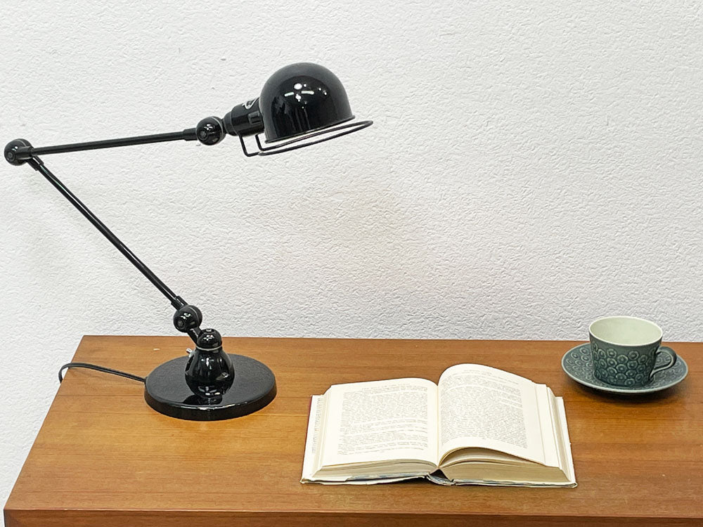 ジェルデ JIELDE シグナル 333 SIGNAL デスクランプ ブラック フランス インダストリアル P.F.S. 取扱 定価￥39,600- 中古品 買い取りしました。