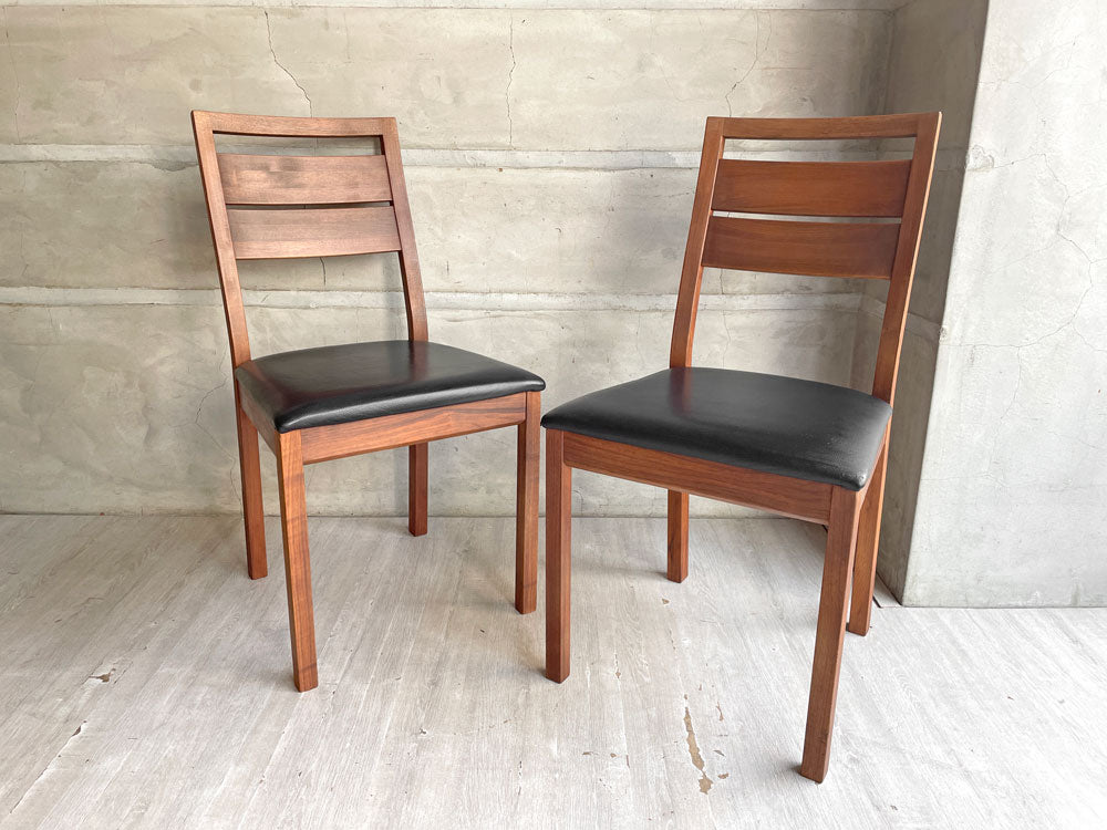 グラムローデ モーベルファブリック Gramrode Mobelfabrik デンマーク ネイバーコレクション NAVER Collection ウォールナット材×レザー ダイニングチェア A&B 中古品 買い取りしました。