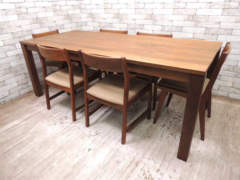 カーフ Karf スタンダードレーベル standard label トランク Trunk ダイニングテーブル ＆ ダイニングチェア 中古品 買い取りしました。