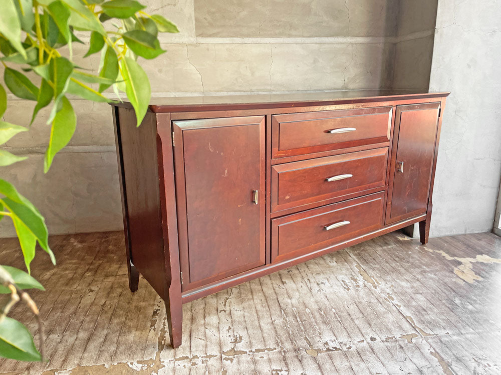 ビーピージョンファニチャー B.P.John Furniture サイドボード チェスト 米軍家具 サープラス USビンテージ ミッドセンチュリー 現状品 中古品 買い取りしました。