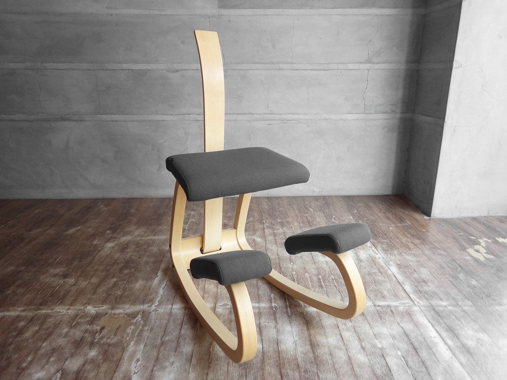 ストッケ STOKKE ヴァリエール VARIER バリアブル Variable バランスチェア バリアブルバック 背もたれ付き グレー系 ピーターオプスヴィック 北欧ノルウェー 中古品 買い取りしました。