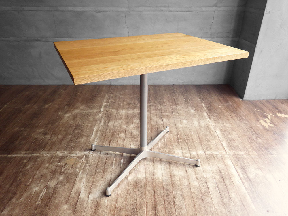 グリニッチ オリジナル ファニチャー greeniche original furniture スタンダード カフェテーブル Standrad Cafe Table オーク材 Xレッグ W80 中古品 買い取りしました。