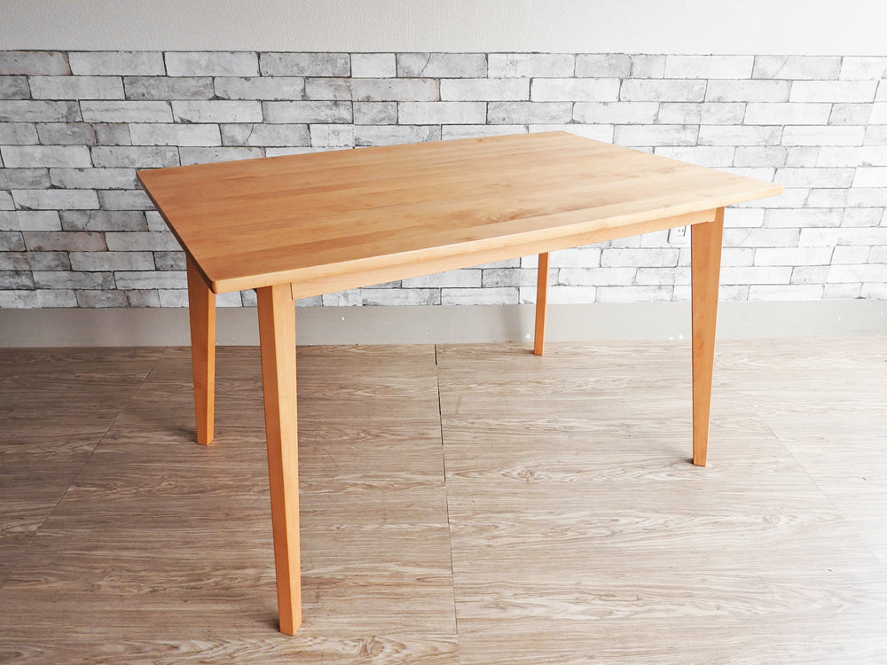 モモナチュラル Momo Natural ビボ VIBO ダイニングテーブル アメリカンアルダー材 中古品  買い取りしました。