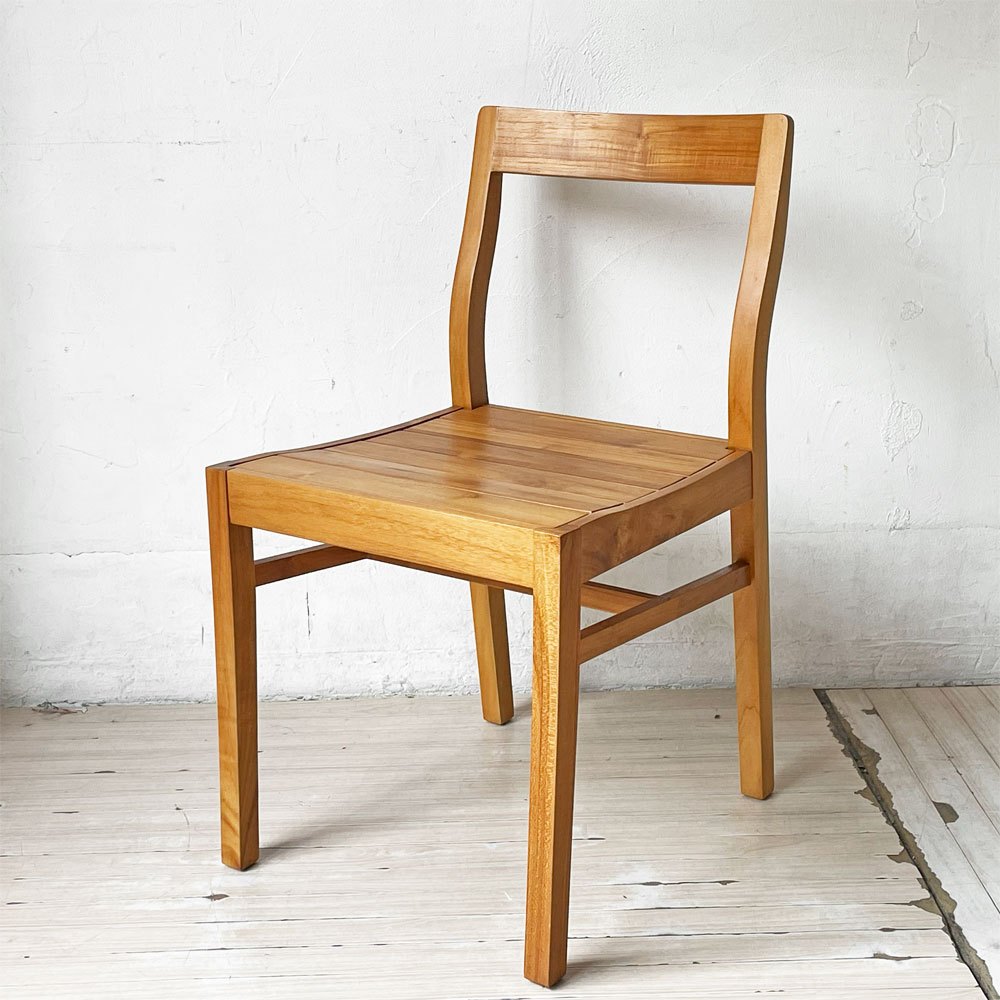 【下北沢店】イデー IDEE マタン MATIN ダイニングチェア チーク無垢材 板座 澁谷一星 廃盤 買取させていただきました。