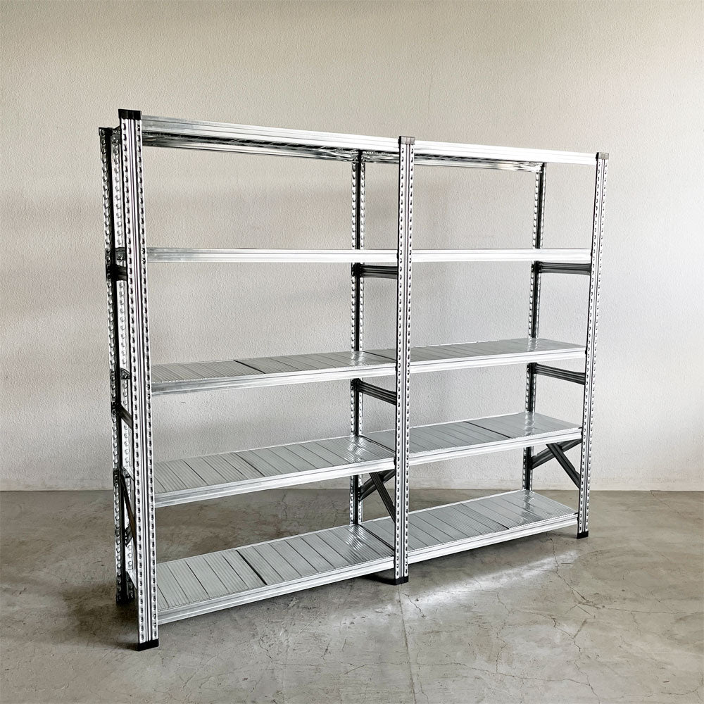 【登戸BASE店】メタルシステム METALSISTEM スーパー123シリーズ スチールシェルフ ガルバナイズドスチール 2列5段 収納棚 ストレージシステム イタリア製 インダストリアル 店舗什器 買取させていただきました。