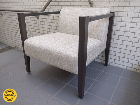 Ritzwell/ リッツウェル 『LOS 434 ラウンジチェア』～ウッドアームにレザーを施し、更にアーバンなスタイルへ【買取と販売とレンタルのお店】